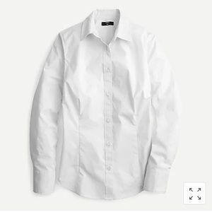NWT - J Crew Curvy Slim Stretch Perfect Shirt